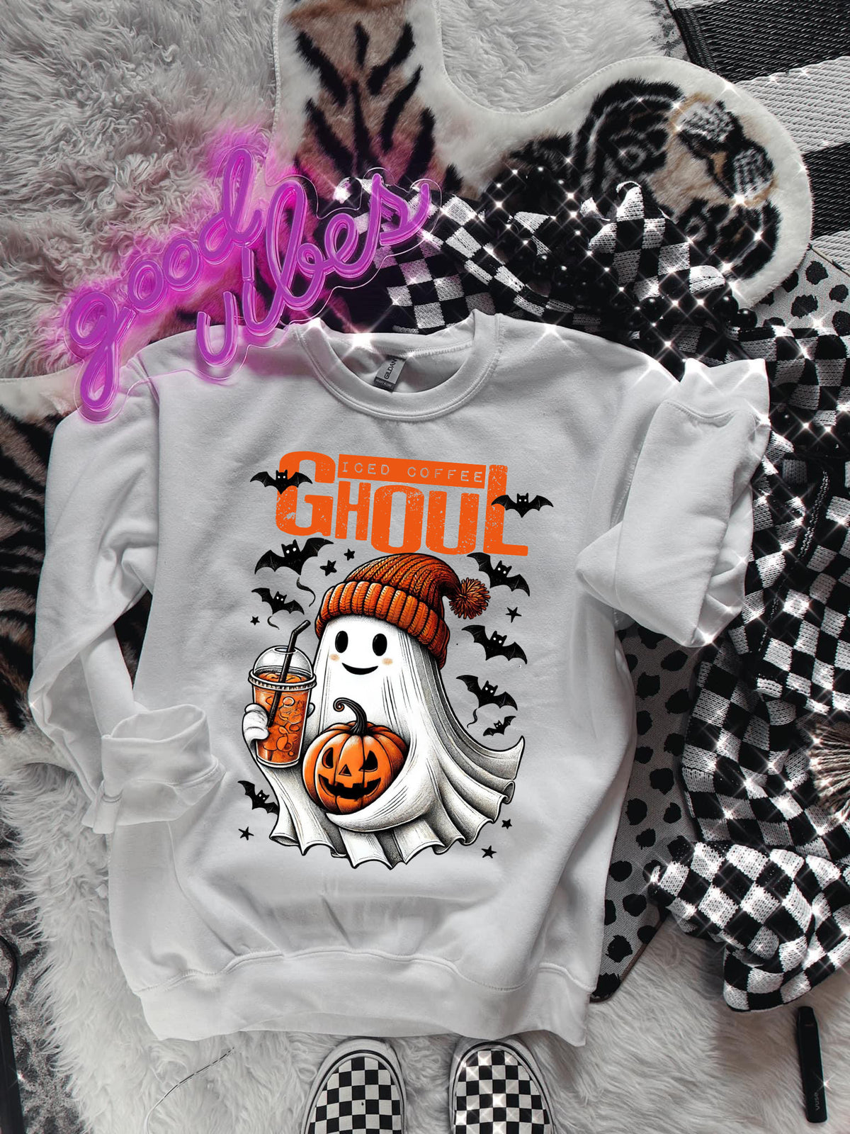 Loaded Coffee Ghoul Graphic Shirt