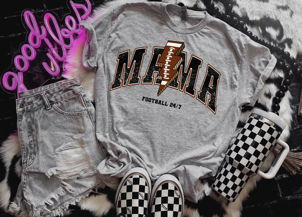 Football Mama Graphic Shirt
