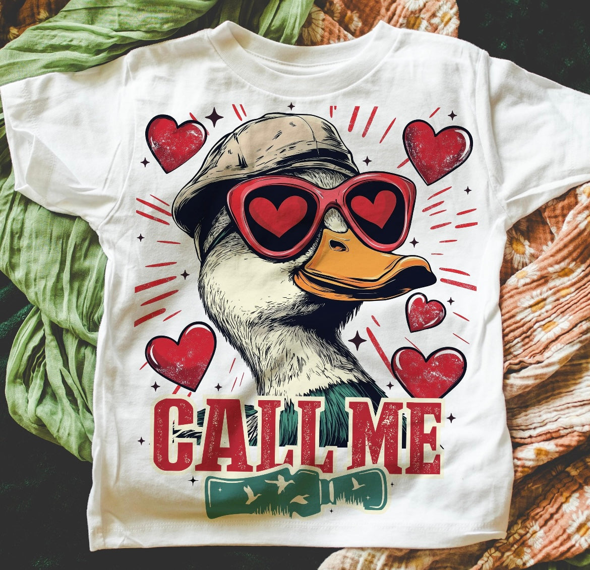 Call me. Duck hunting. Graphic Shirt.
