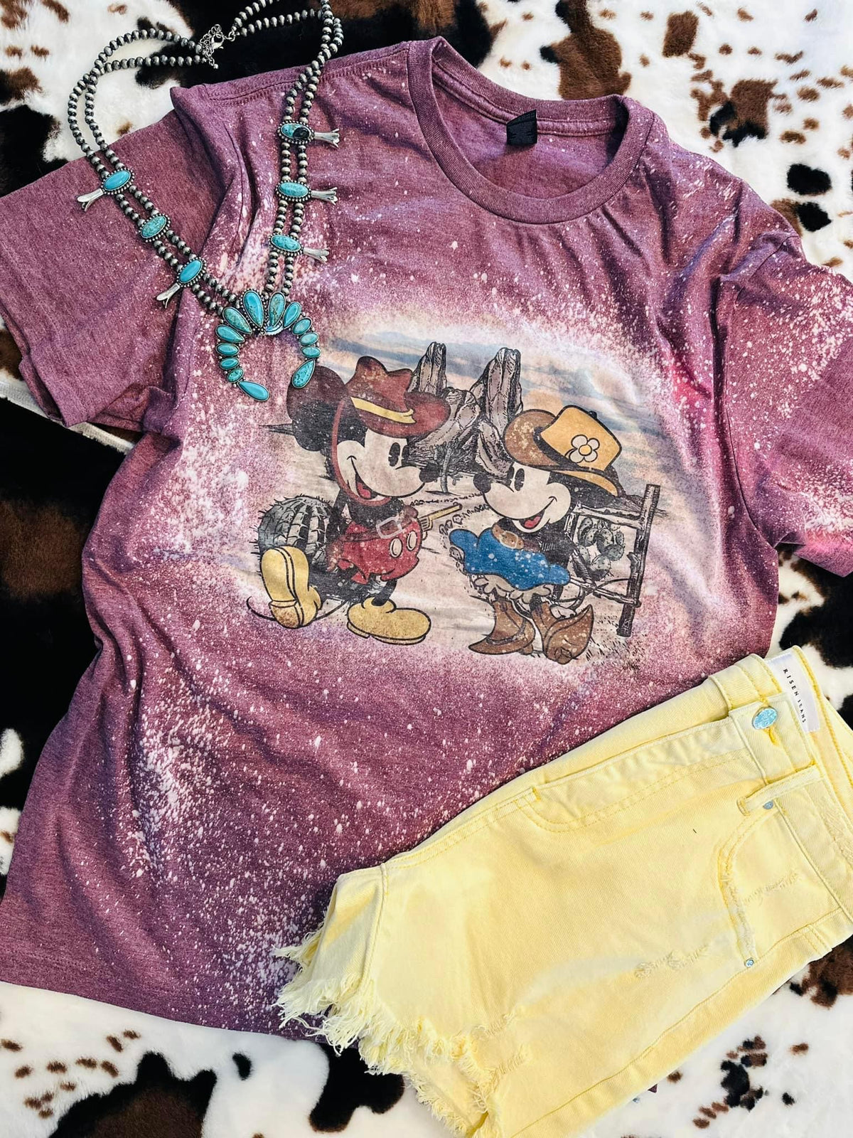 KIDS Western Mouse graphic shirt