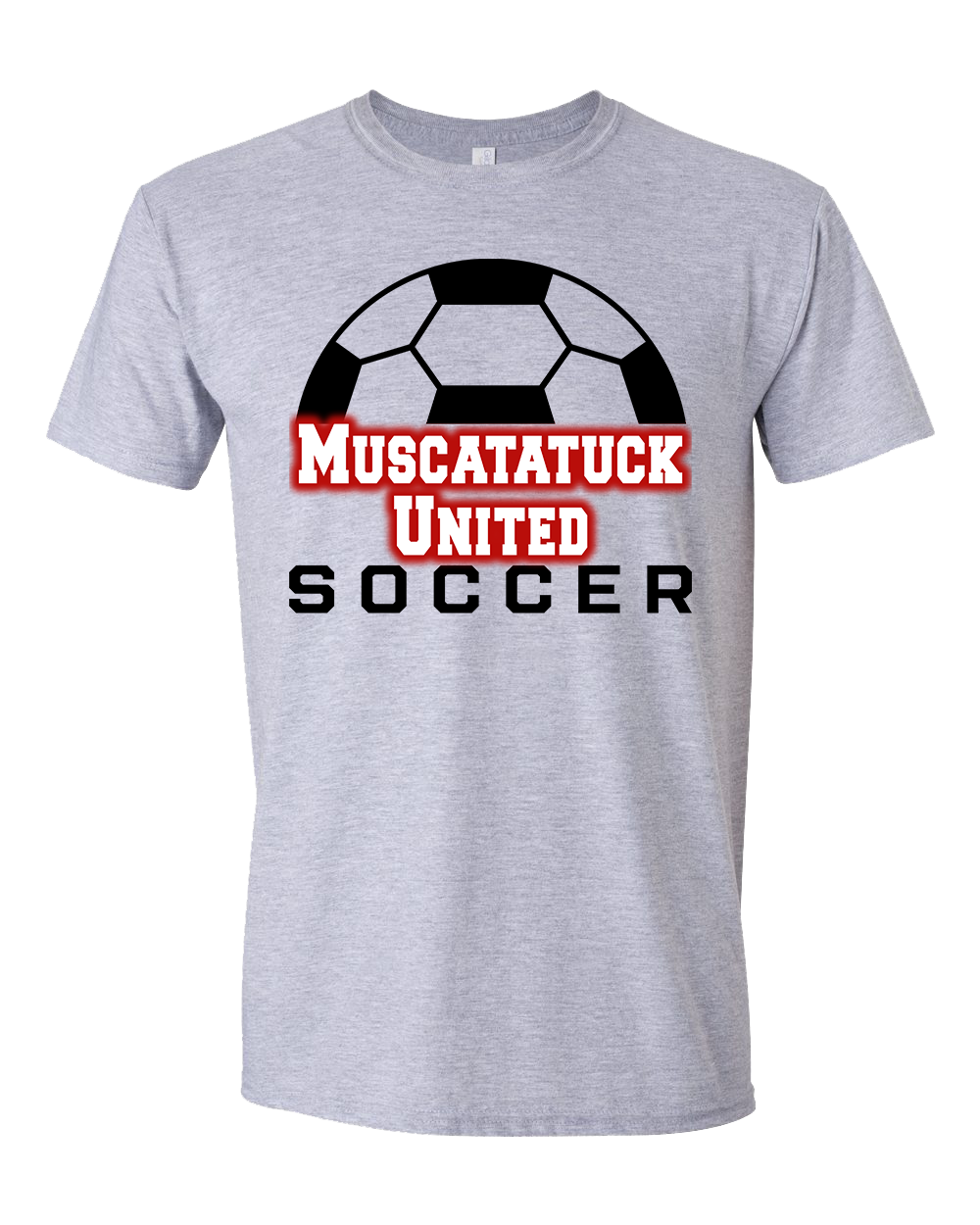 Muscatatuck United Soccer Club Grey Graphic Shirts D13