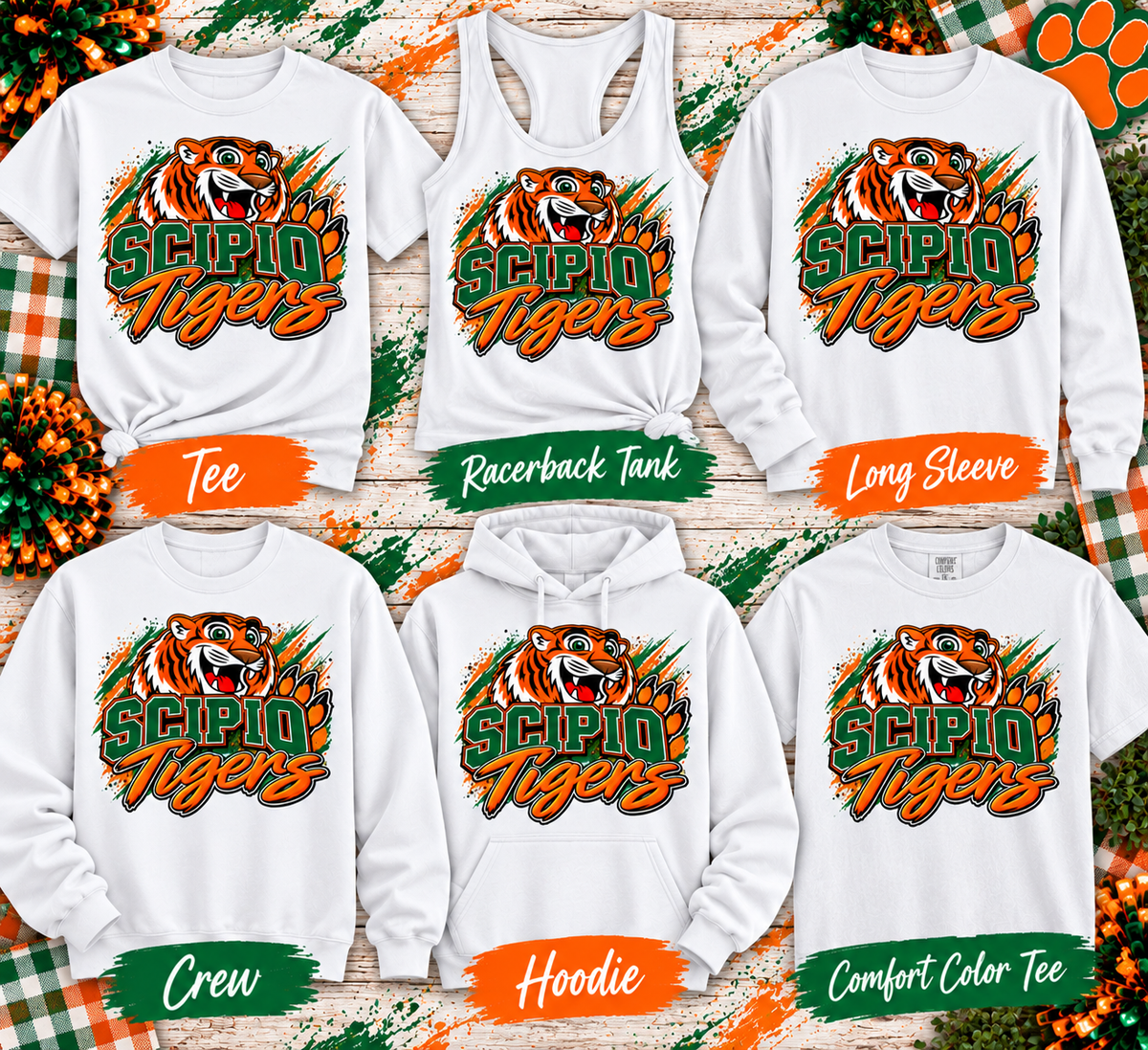Scipio Tigers Graphic Shirt