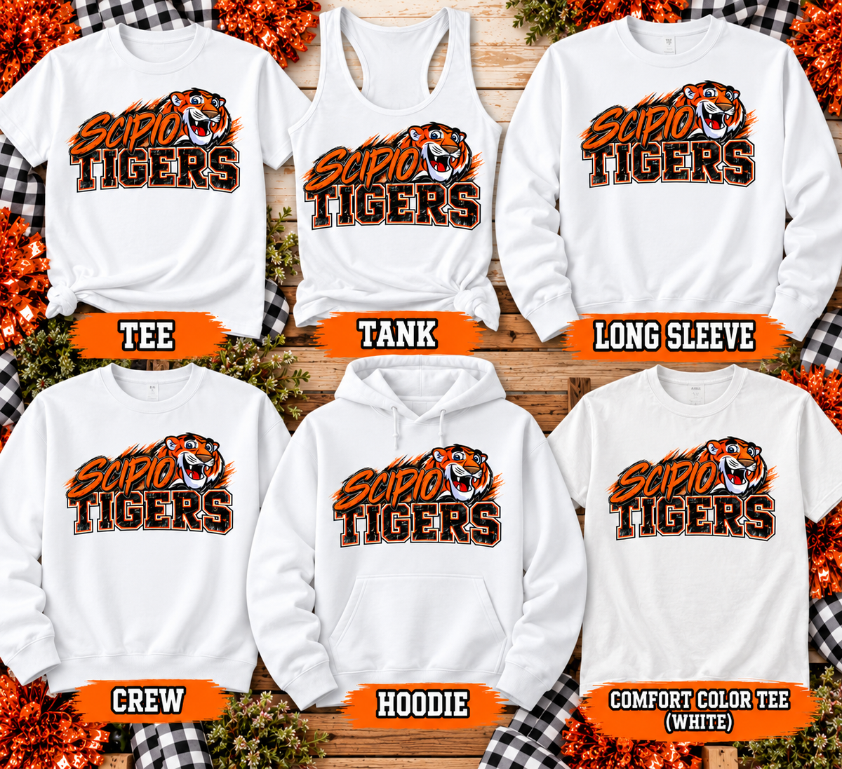Scipio Tigers Graphic Shirt