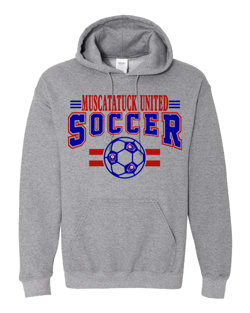 Muscatatuck United Soccer Club Grey Graphic Shirts D12