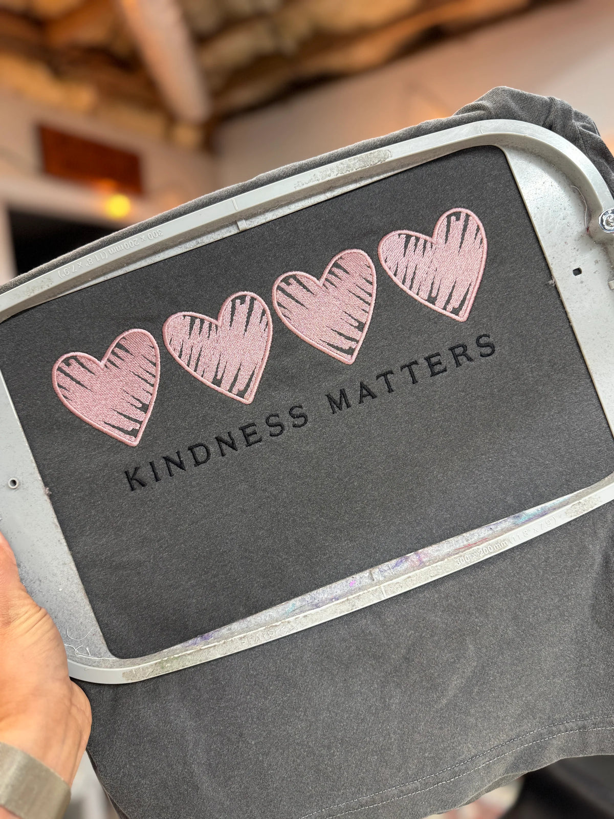 Kindness Matters Embroidered Shirt