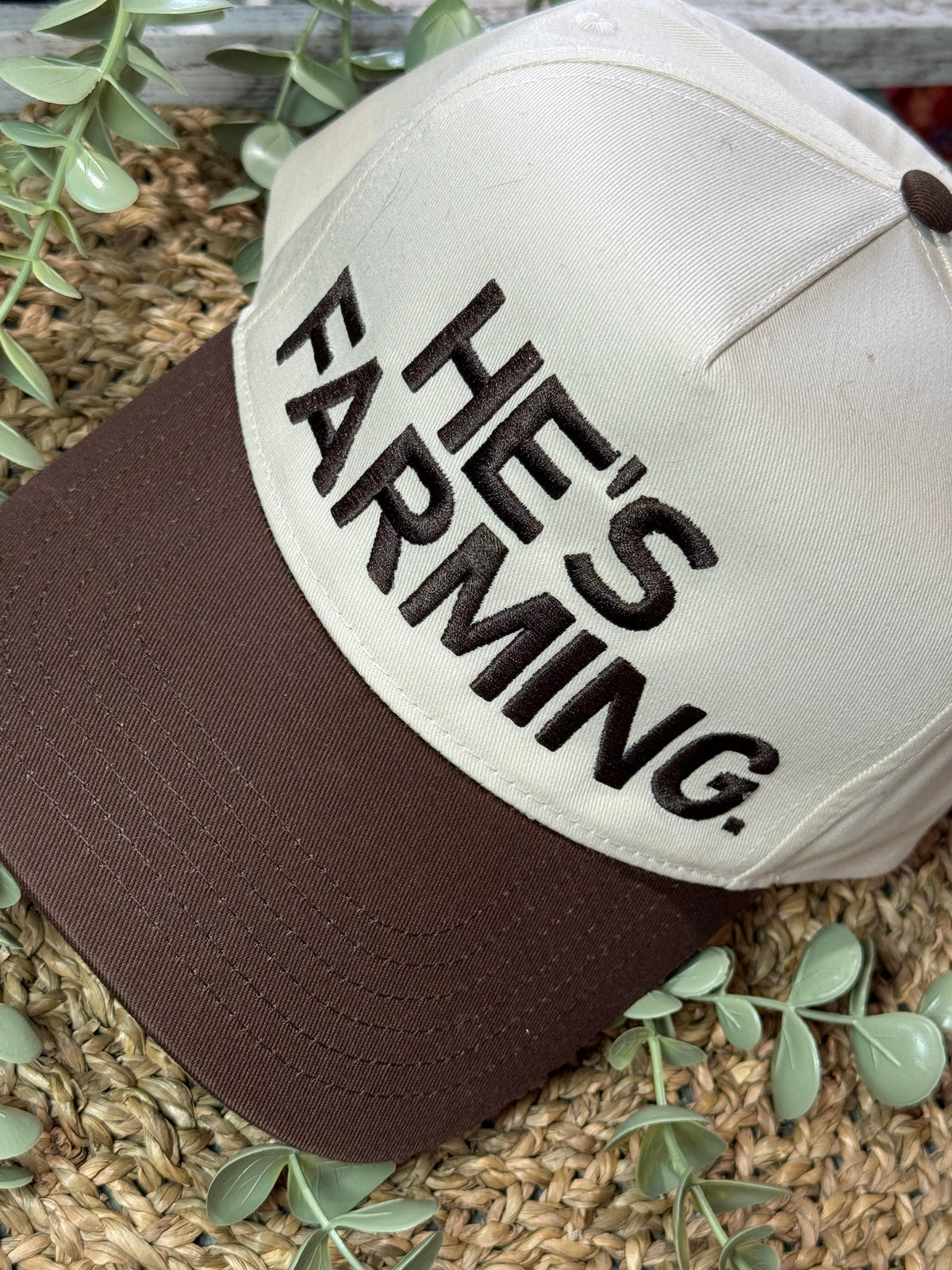 He’s Farming Trucker Hat