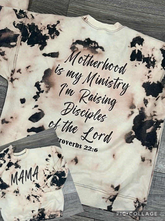 Motherhood is my ministry I’m raising disciples of the Lord