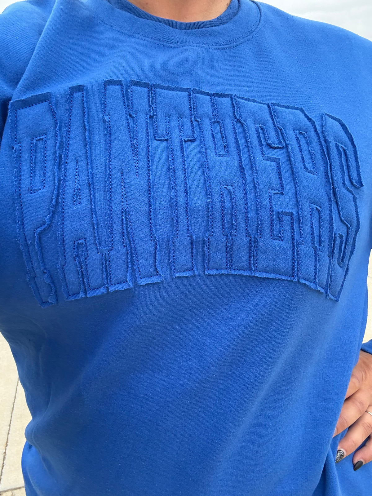 Custom team embroidered tone on tone shirt email colors team etc.