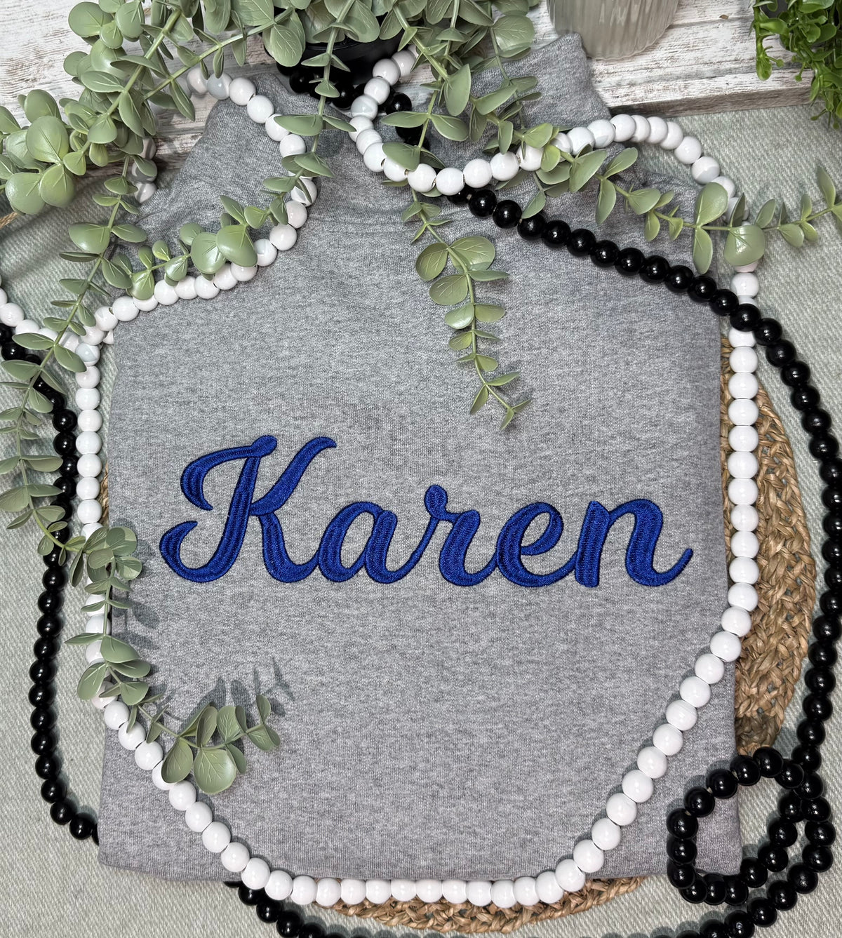 Custom School Mascot Name Quarter Zip