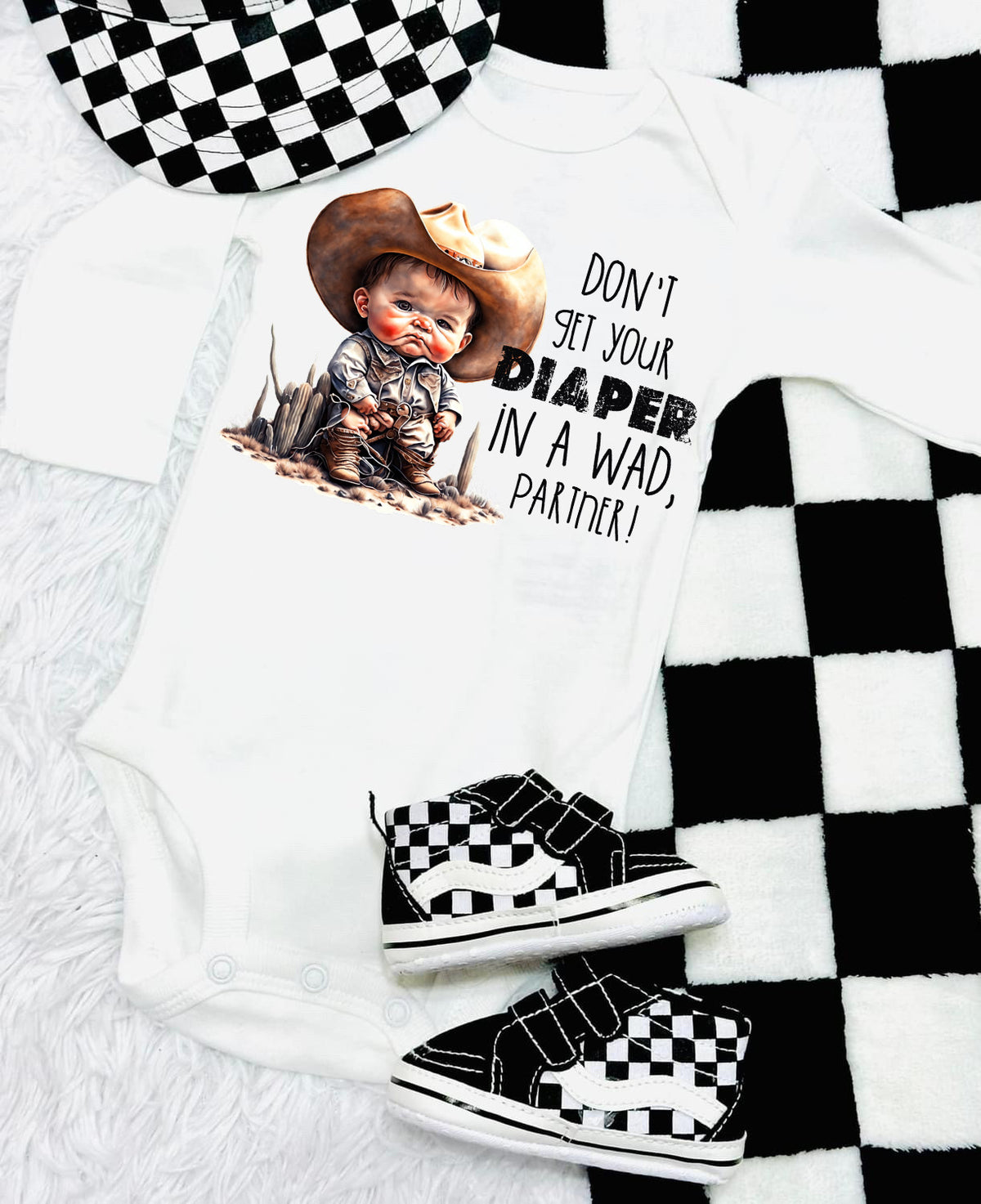 Dont get your diaper in a wad partner Graphic Shirt