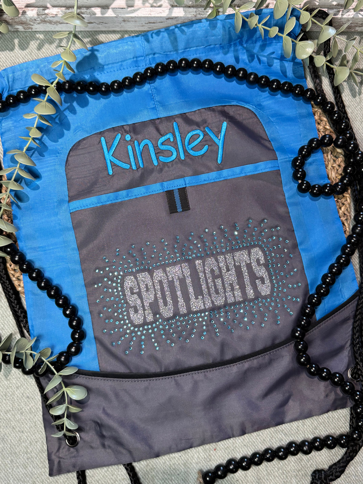 Spotlights Customized Pocket Cinch Sack