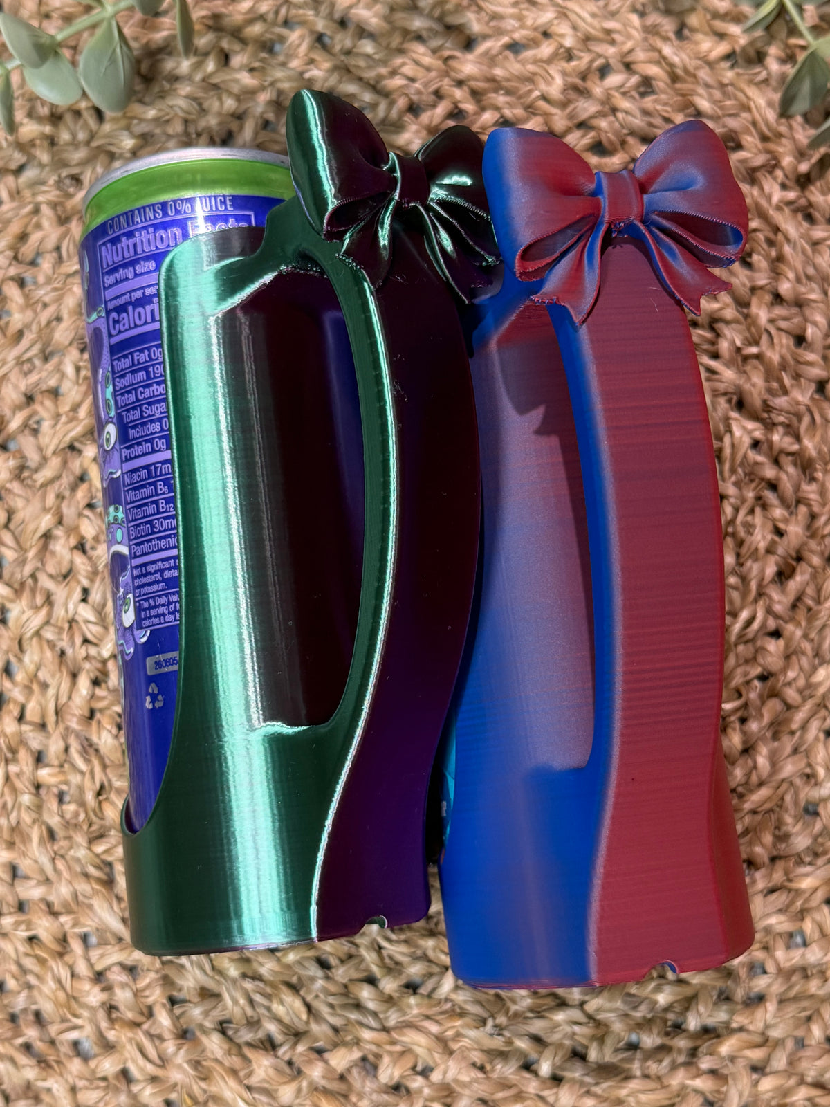 3D Printed Slim Can Holder With Bow