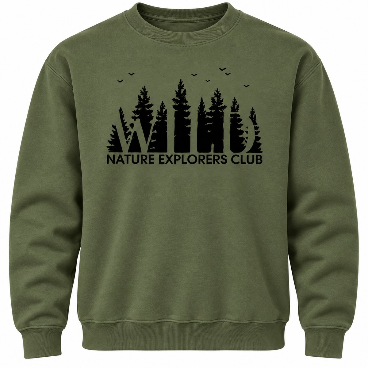 Nature Explorers Club Crew Sweatshirts