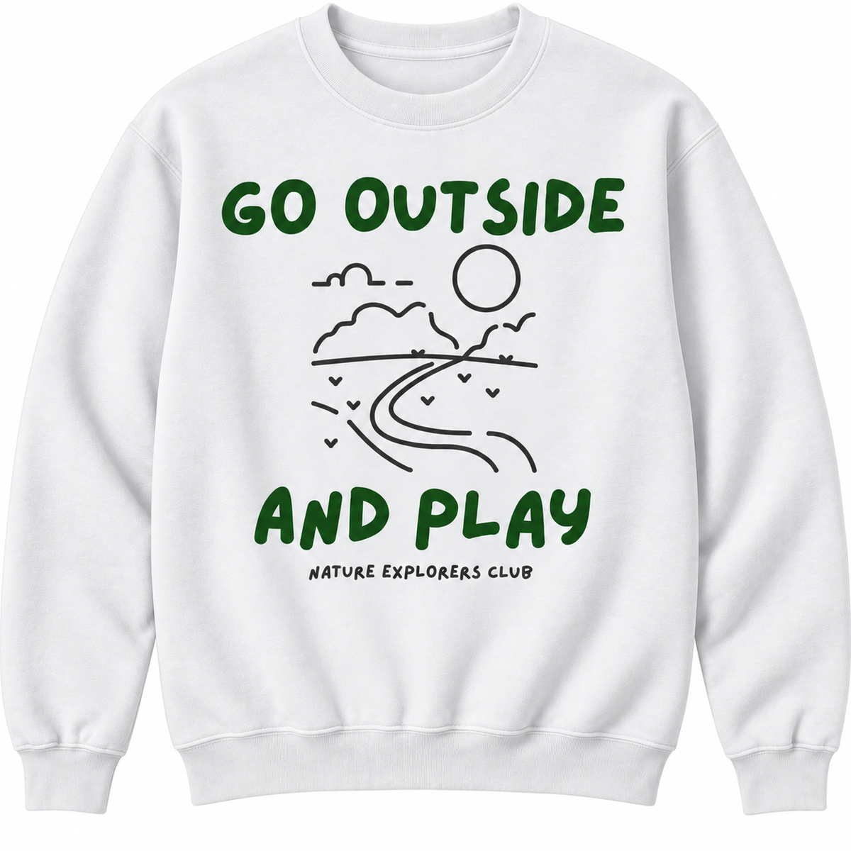 Nature Explorers Club Crew Sweatshirts