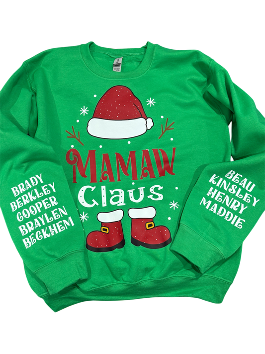 Custom Claus Graphic Shirt