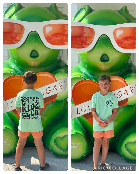 Cool kids club graphic shirt