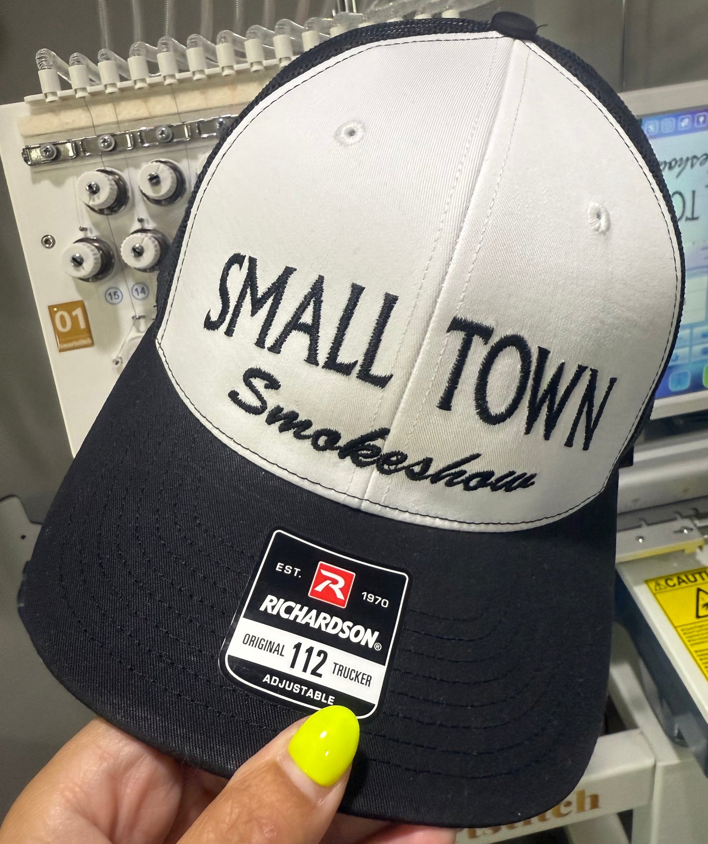 Small town smokeshow Richardson 112 hat