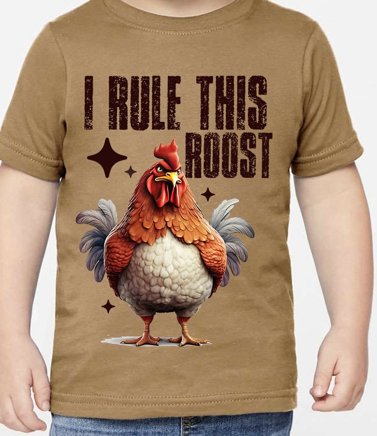 KIDS I rule this roost graphic shirt