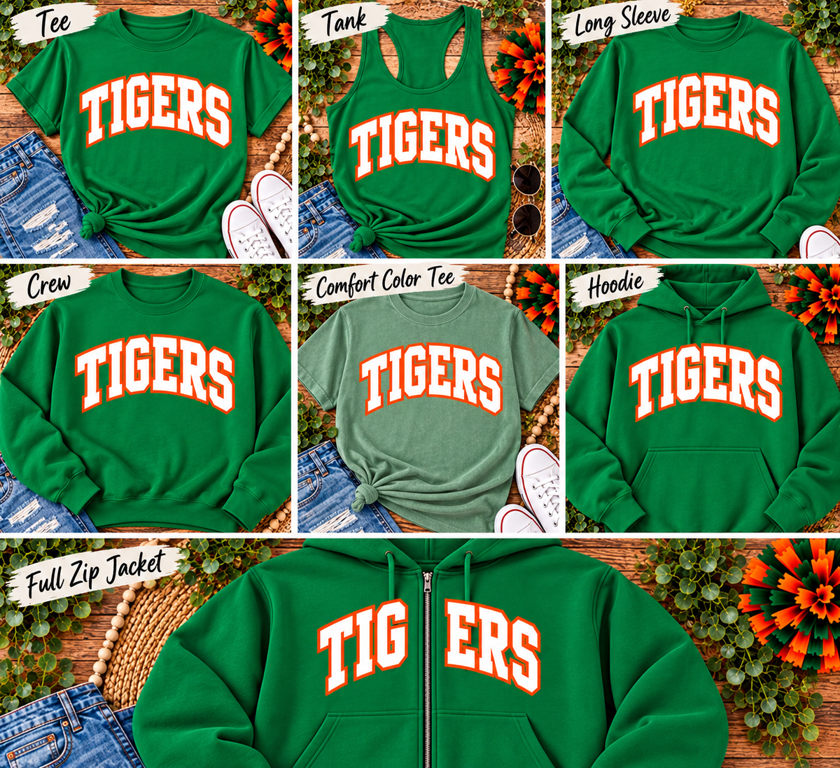 Tigers Varsity Graphic Shirt