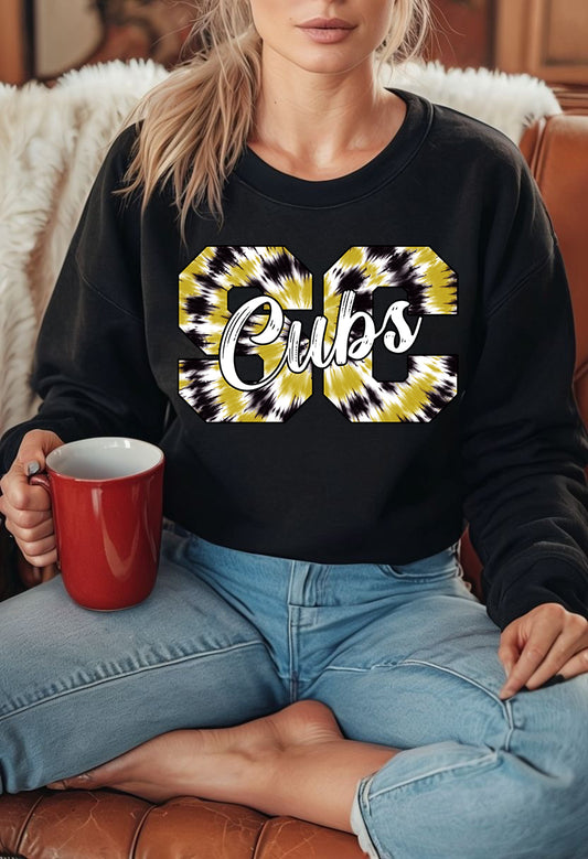 SC Cubs Tiedye Graphic Shirt