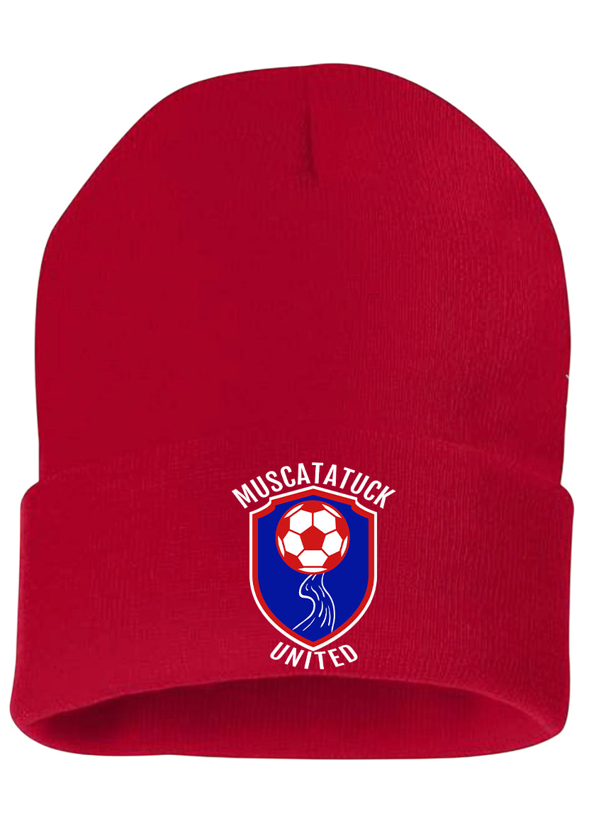 MUS embroidered beanie