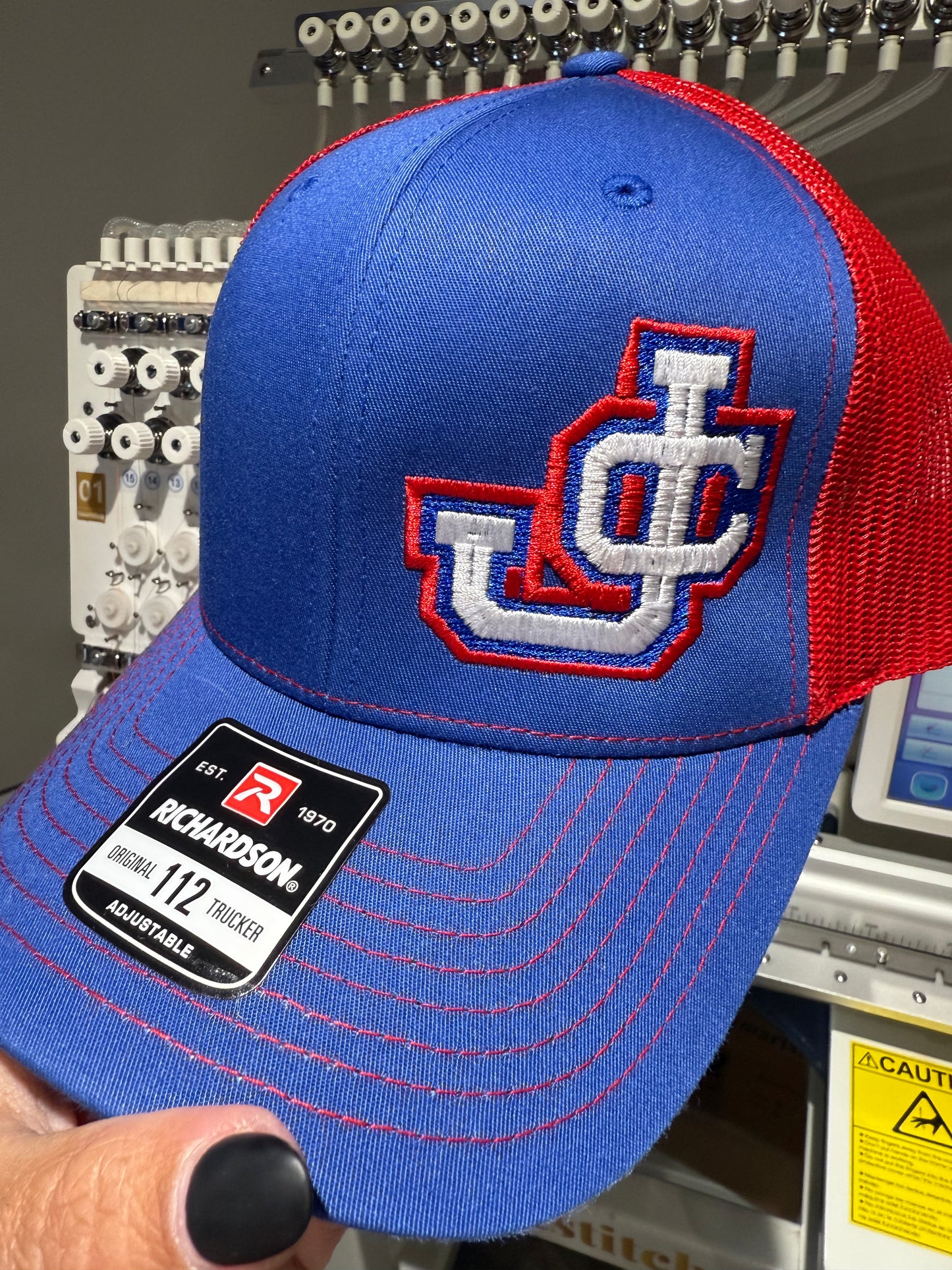JC Jennings County Panthers Richardson 112 Snap Back Cap