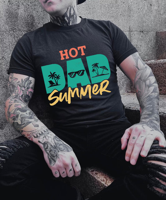 Hot Dad Summer Graphic Shirt