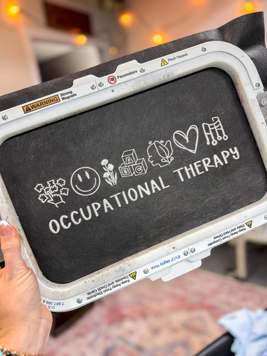 Occupational Therapy Embroidered Shirt