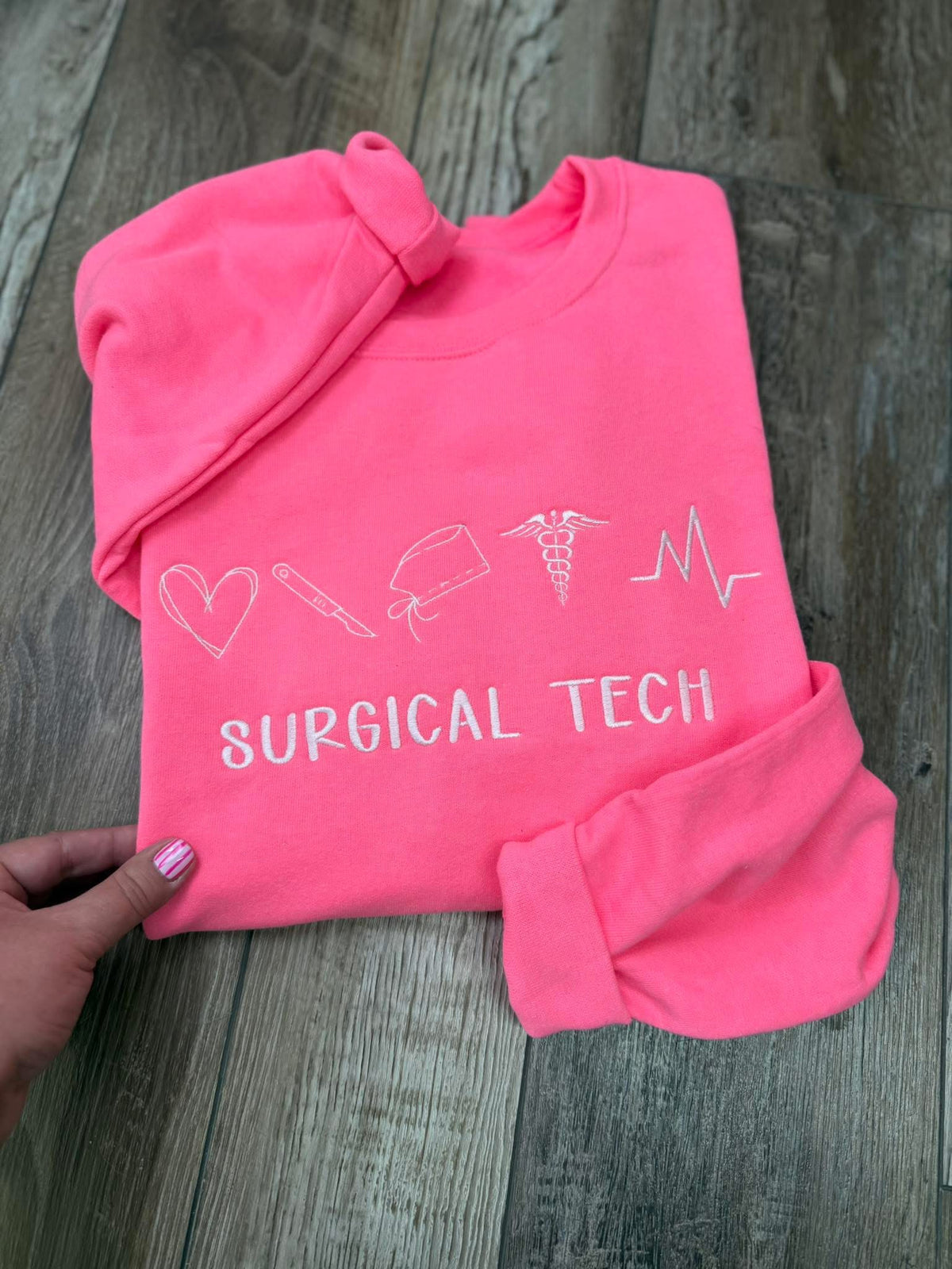 Surgical Tech Embroidered Shirt