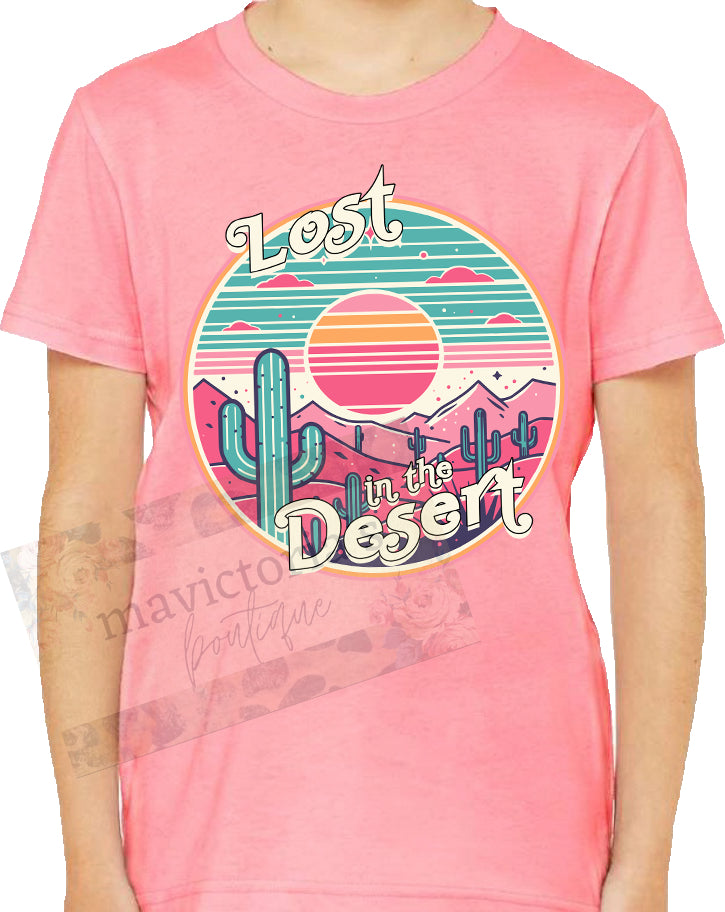 Lost in the desert graphic shirt