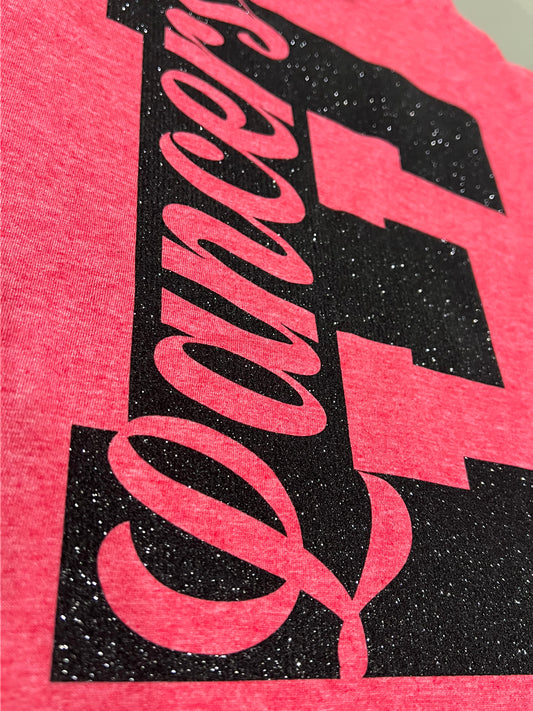 Custom team sports. School Team Letter Mascot. Graphic shirt