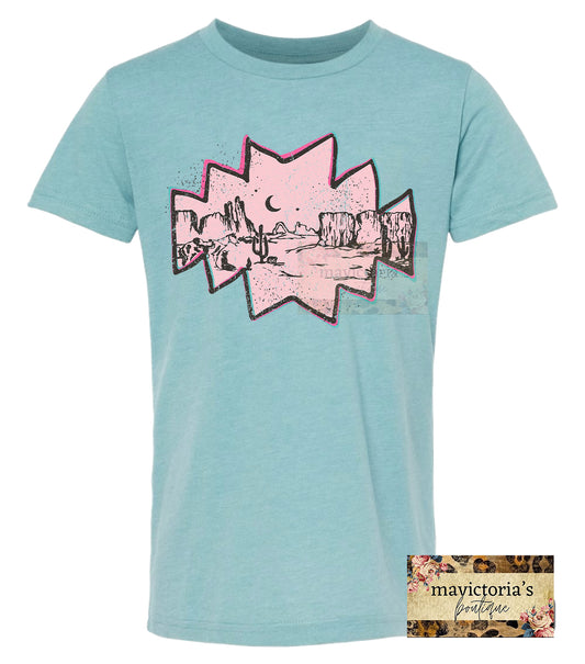 Aztec western desert graphic shirt