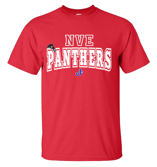 KIDS NVE Panthers red graphic shirt