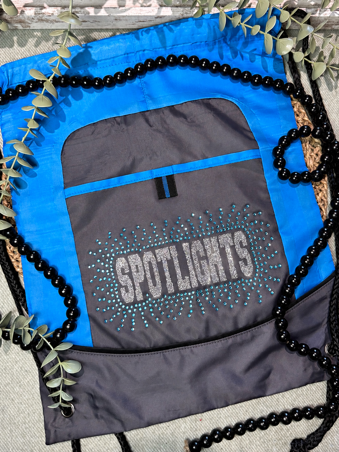 Spotlights Customized Pocket Cinch Sack