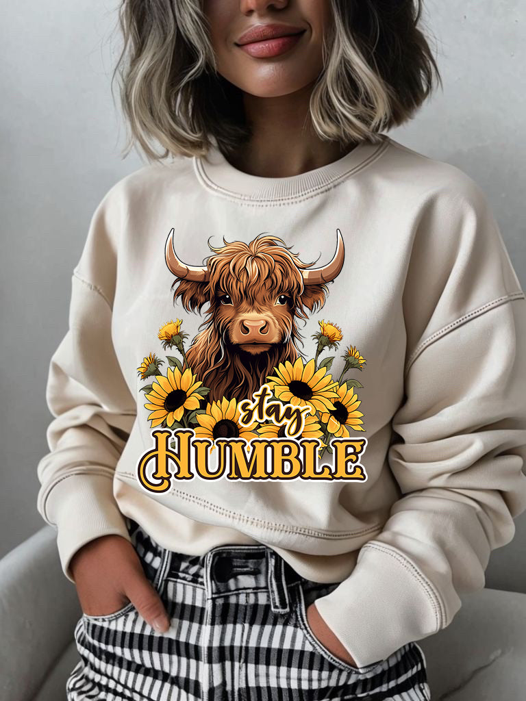 Stay humble graphic shirt