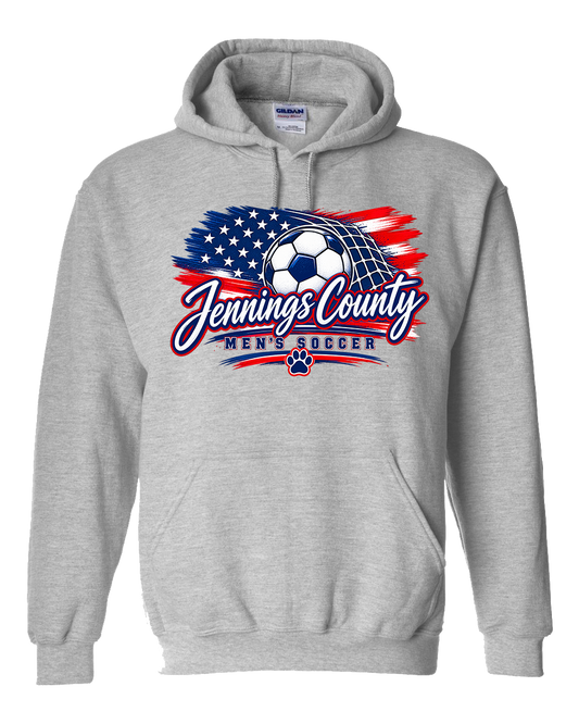 Jennings County Panthers Men's Soccer Flag