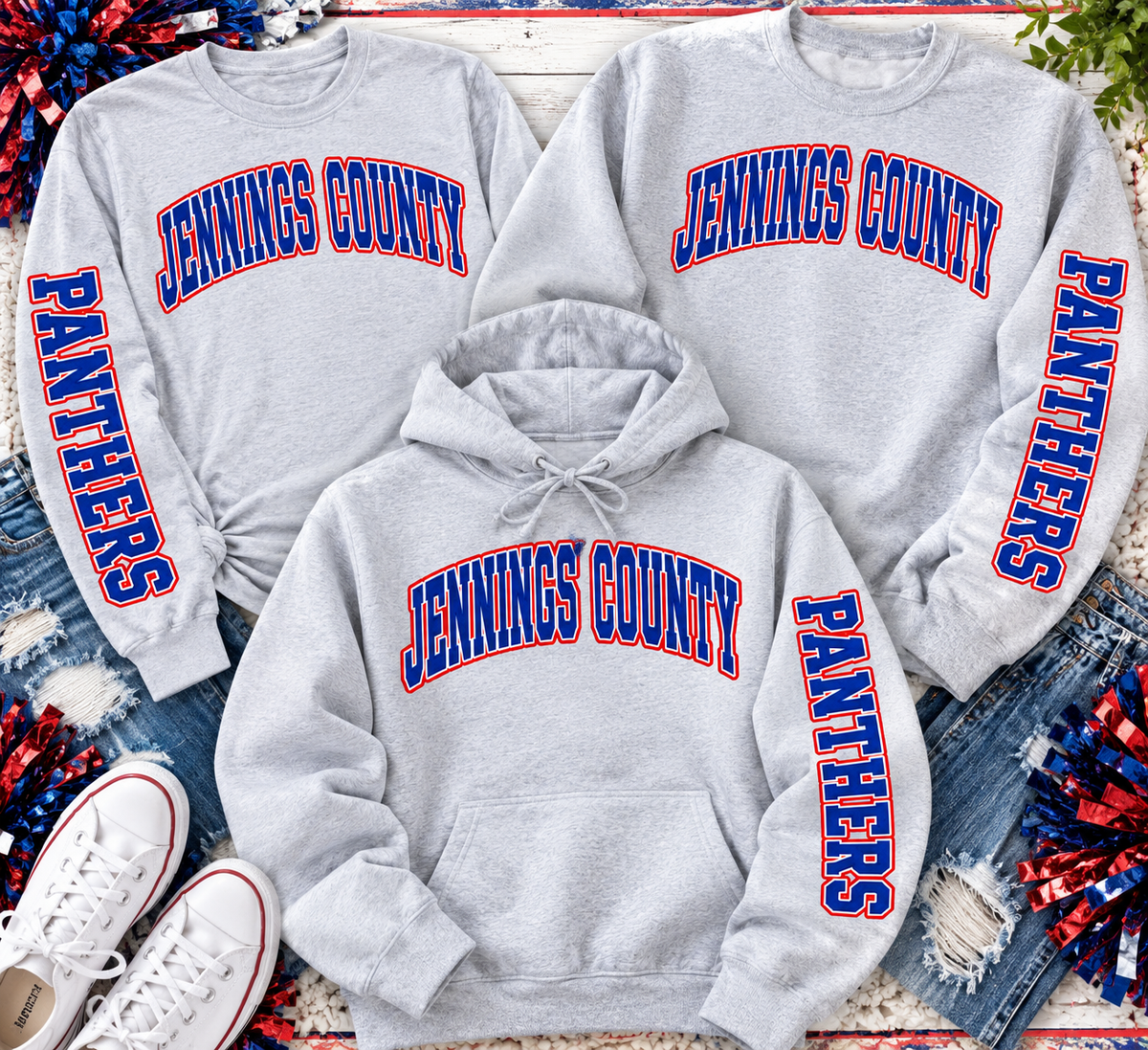 Jennings County Panthers Varsity Graphic Shirt