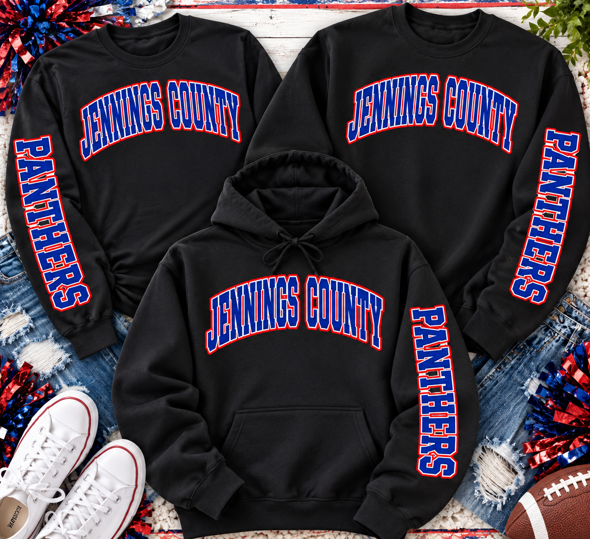 Jennings County Panthers Varsity Graphic Shirt