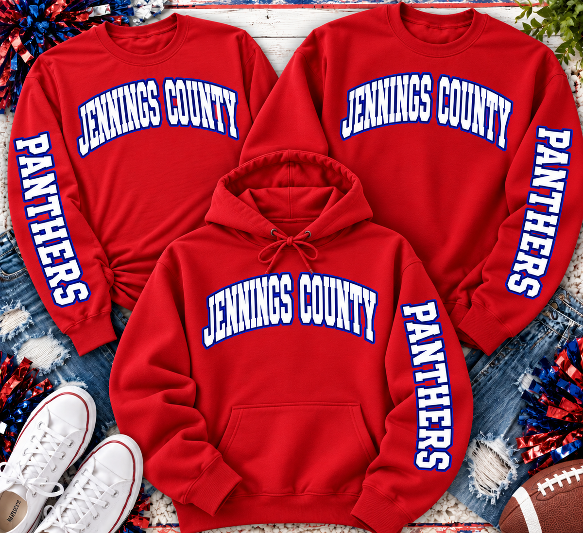 Jennings County Panthers Varsity Graphic Shirt