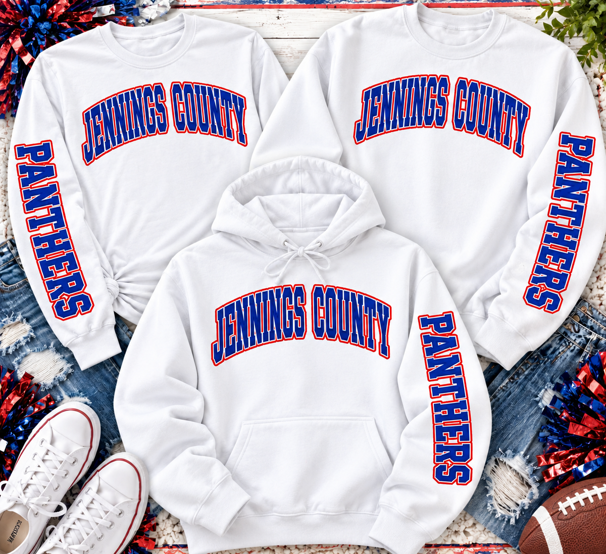 Jennings County Panthers Varsity Graphic Shirt