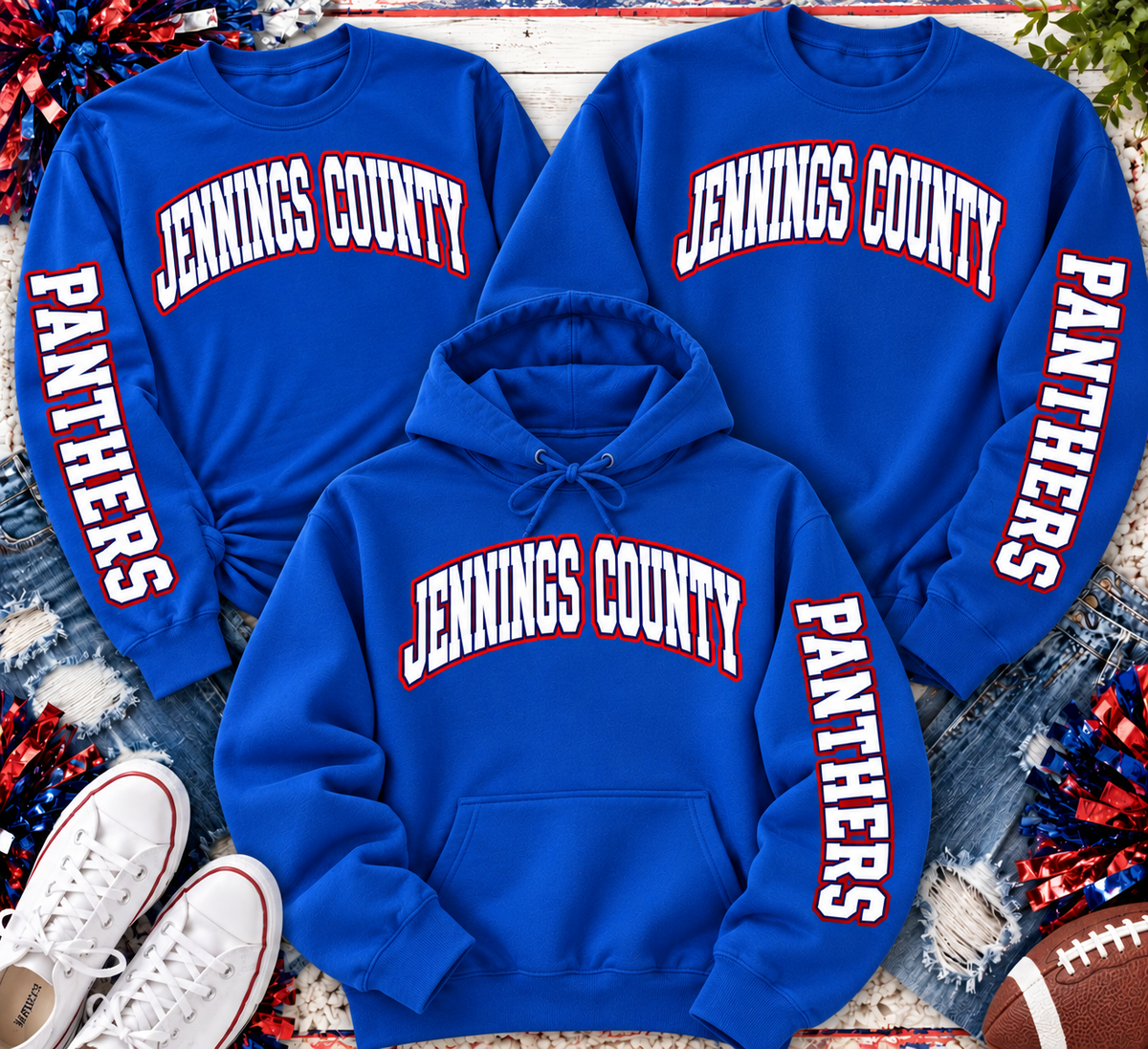 Jennings County Panthers Varsity Graphic Shirt
