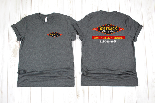 On Track Guns & Ammo Adult Shirts FOUR COLORS
