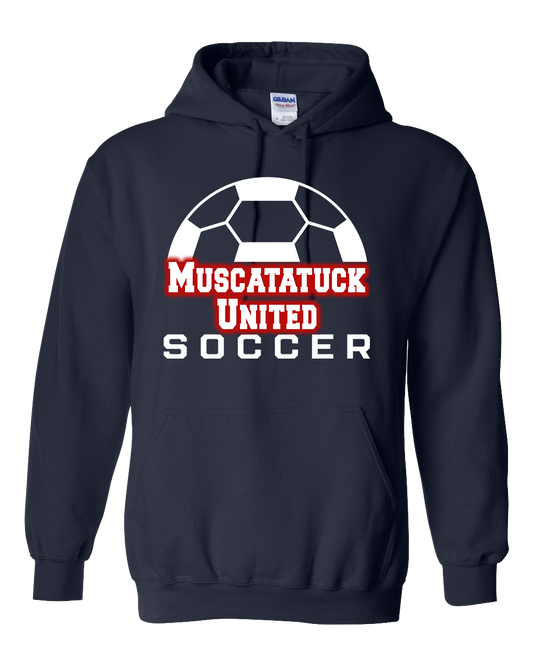 KIDS Muscatatuck United Soccer Club Navy Graphic Shirt D13