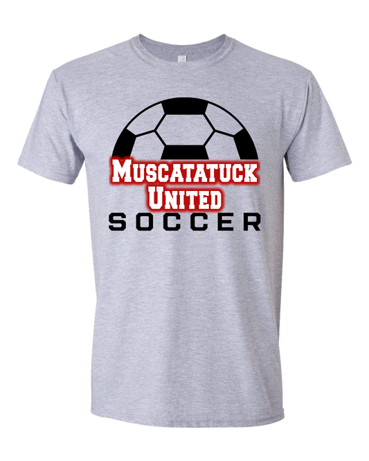 Muscatatuck United Soccer Club Grey Graphic Shirts D13