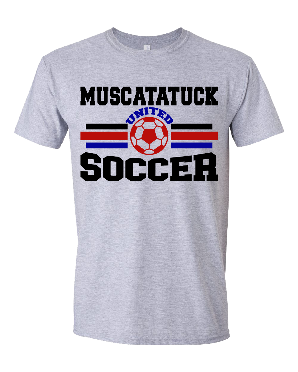 Muscatatuck United Soccer Club Grey Graphic Shirts D14