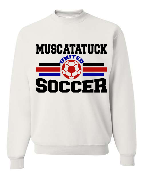 Muscatatuck United Soccer Club White Graphic Shirts D14