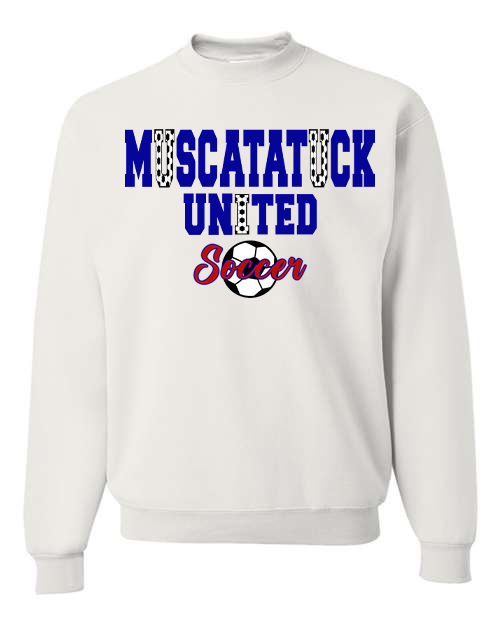 KIDS Muscatatuck United Soccer Club White Graphic Shirt D15