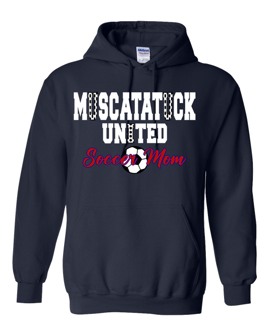 Muscatatuck United Soccer Club Mom Navy Graphic Shirts D16