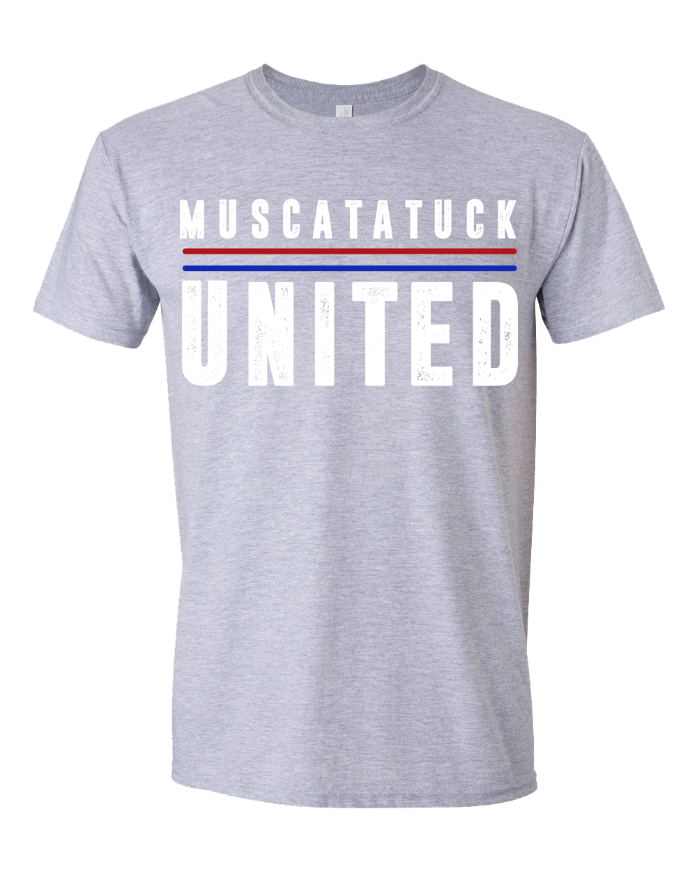 Muscatatuck United Soccer Club Grey Graphic Shirts D3