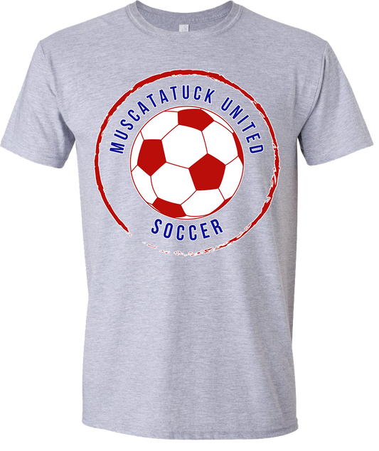 KIDS Muscatatuck United Soccer Club Grey Graphic Shirt D1